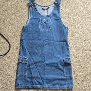 Stylish Blue Denim Kids Dress